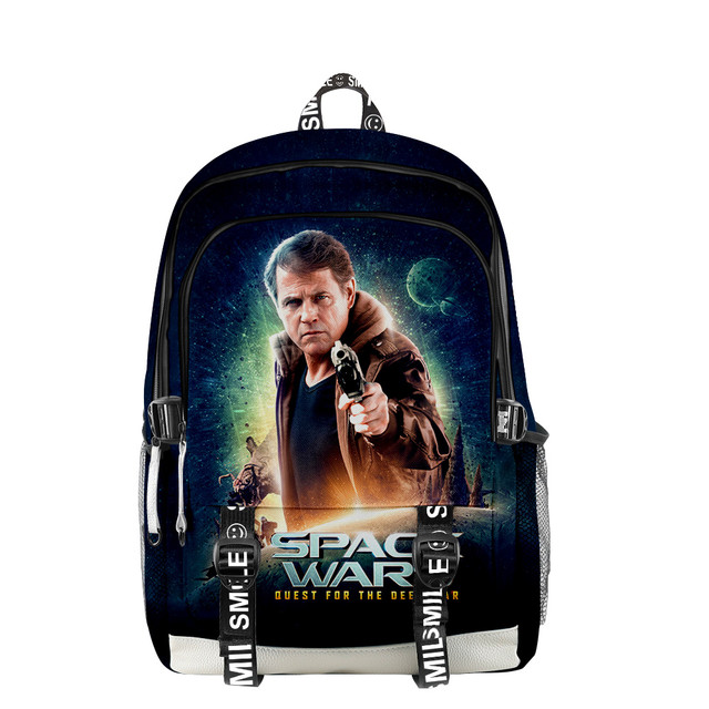 Space Wars Quest for the Deepstar 2023 Fashion Zipper Backpack New